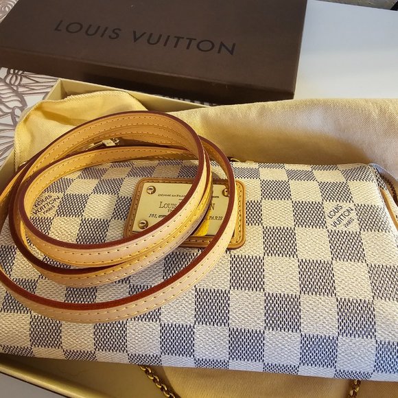 SOLD!!! Do not buy.Louis Vuitton Eva Damier Azur crossbody - Picture 12 of 15